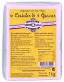 Préparation pour pain aux 6 céréales et 4 graines - 1kg