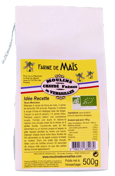 Farine BIO de MaÏs - 500g