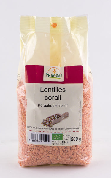 Lentilles Corails - 500 g